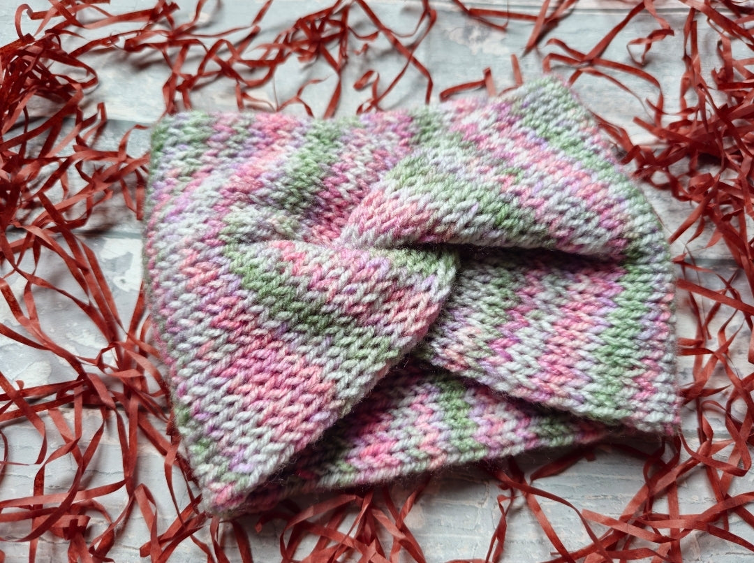 Pink/Grey Earwarmer